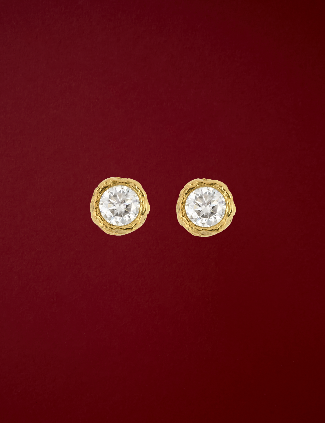 Brinco Bezel Brilhante